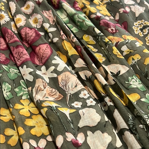 Vintage Geiger Floral Print Women's Skirt - Picture 4 of 5